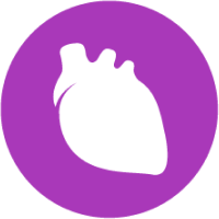 Human heart icon